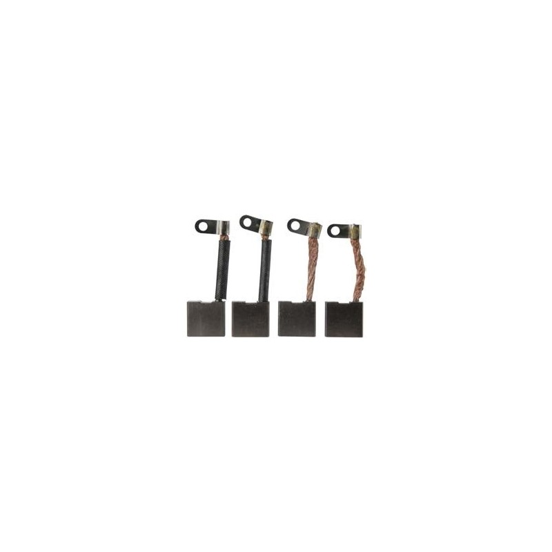 Set di spazzole JHTSX-8M per motorino di avviamento Hitachi S108-56 / S114-150 / S114-151 / S114-156A