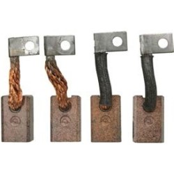 Juego de escobillas / charbon  para motor de arranque Hitachi S12-19 / S12-19K / S12-23 / S12-24A