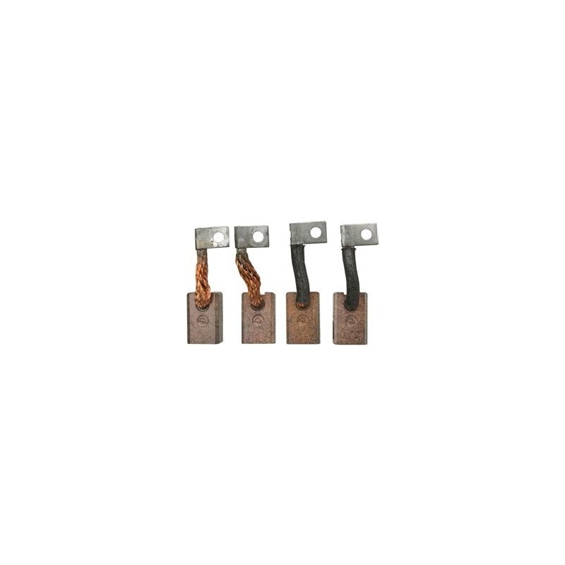 Brush set for starter HITACHI S12-19 / S12-19K / S12-23 / S12-24A