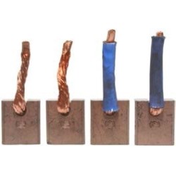 Juego de escobillas para motor de arranque Hitachi S13-06 / S13-06A / S13-10 / S13-14 / S13-18