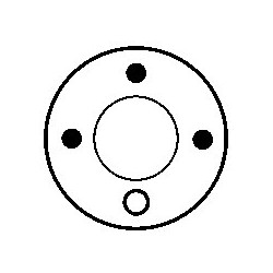 Relè per motorino di avviamento Mitsubishi M1T50172 / m2t51281 / m2t51282