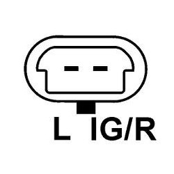 Regulador para alternador valéo ab165104 / TA000A30601