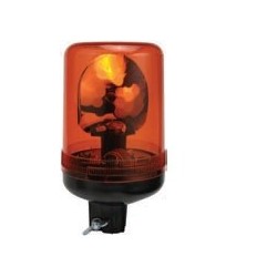 Gyrophares orange montage standard iso a 12 volts H1 diámyro 136mm