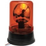 Gyrophares orange montage standard iso b2 et b1 24 volts H1 diamètre 160mm