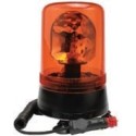 Girevole Arancio Magnetico 24 volts H1 diametro 177mm