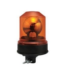 Gyrophares orange montage standard iso DIN A ou B 12/24 voltios H1 diámyro 150mm