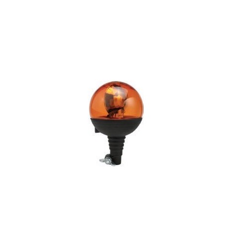Rundumkennleuchte boule orange 24 volts H1 Stange ISO-DIN-A