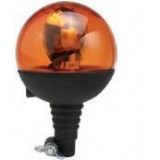 Gyrophares boule orange 24 volts H1 montaggioiso din a