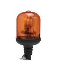 Gyrophares orange 12 volts H1 diámyro 135mm montage iso a