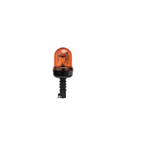 Gyrophares orange montage standard isoa 12/24 volts H1 diamètre 127mm