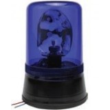 Gyrophare bleu montage standard 12/24 volts H1 diamètre 160 mm