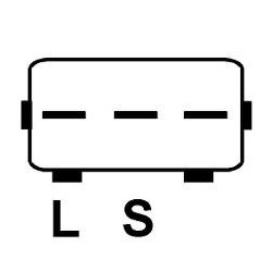 Alternador sustituye Nissan 23100-EB315 / 23100-EB31B para Navarra