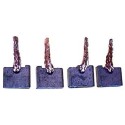 Set di spazzole  per motorino di avviamento Bosch 0001108403  / 0001109259