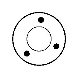 Relè per motorino di avviamento Bosch 0001231016