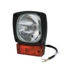 Phare  de travail con clignotant para tracteur