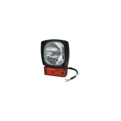 Head lamp from travail with clignotant for tractor