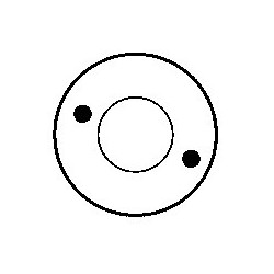 Solenoid for starter DUCELLIER 6056H / 6056J / 6109F / 6109G / 6109H