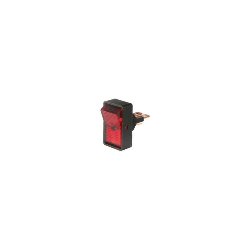 Rocker Switch red 12 volts 10 Amp
