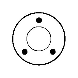 Contacteur/Magnetschalter für anlasser BOSCH 0001108123 / B001111412