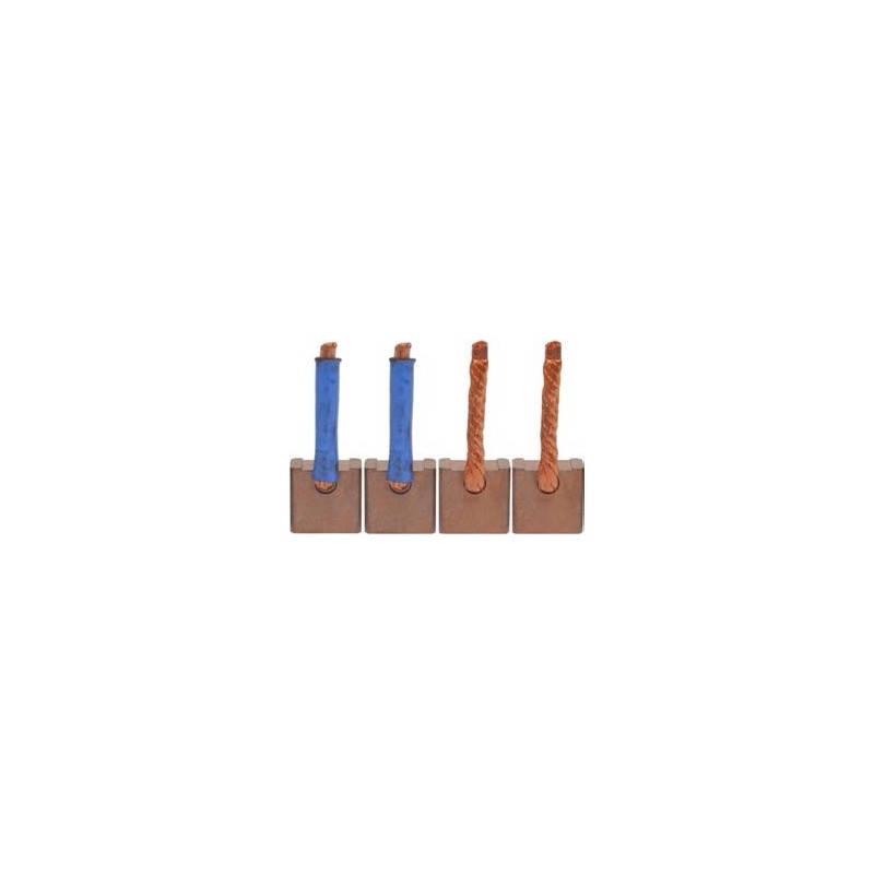 Brush set for starterDELCO REMY  00e091 / 110397 / 110566 / 111534 / 112161 / 17610-q1010 / cer3087