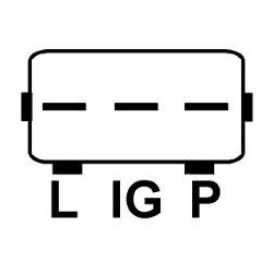 Lichtmaschine ersetzt DENSO 101211-9020 / 101211-9010 for CATERPILLAR