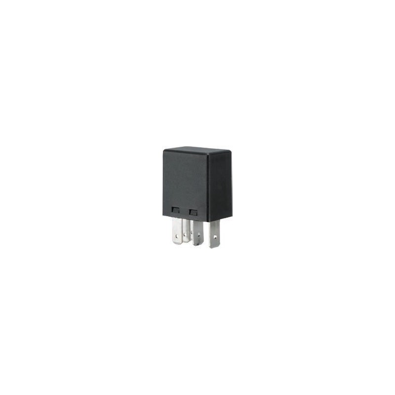 Micro relay 5-terminals 12 volts 20/10 Amp with résistance