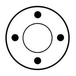 Solenoide para motor de arranque Mitsubishi M1T74281 / M1T74281ZC / M1T74283