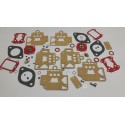 Kit di guarnizioni del carburatore Dellorto 2x40DHLA G e H