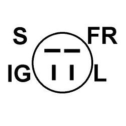 Alternatore sostituisce Denso 101211-0033 / 101211-0030 / 100211-9980