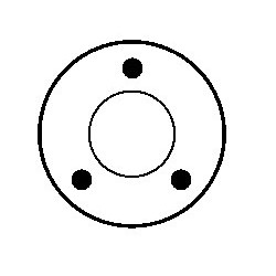 Contacteur / Relay / Solenoid for starter BOSCH 0001109041
