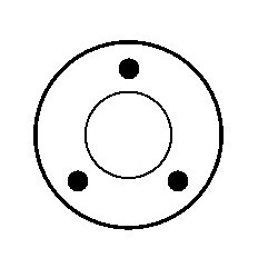 Solenoide para motor de arranque 0001106012 / 0001106017 / 0001106022