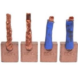 Juego de escobillas / charbon para motor de arranque Mitsubishi m1t50172 / M1T50471