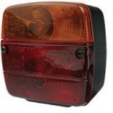 Multi-function-lamp with light plaque for trailer