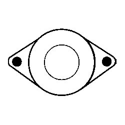 Relè per motorino di avviamento Lucas M78 / M79 / 063226820010 / 063226823010