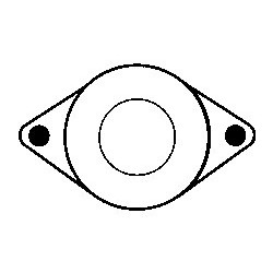 Magnetschalter für anlasser LUCAS  26623 / 26624 / 26624A / 063226655010 / 063227012010