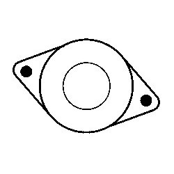 Magnetschalter für anlasser LUCAS M78 / M80 / 063226701010 / 063226707010