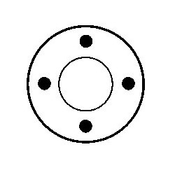 Solenoid for starter MITSUBISHI M0T70281 / M0T70285 / M0T80285