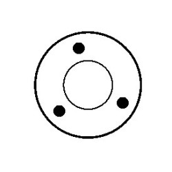 Solénoide pour démarreur valéo D6RA37 / D6RA50 / D6RA51