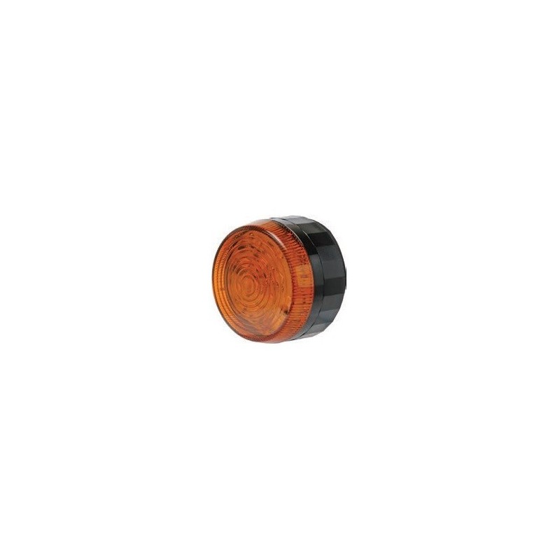 Feu rond  flash à LED orange 12  LEDS