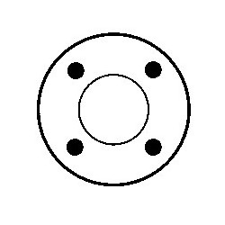 Relais pour démarreur Mitsubishi M4T95075 / M4T95076 / M4T95081