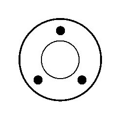 Magnetschalter für anlasser BOSCH 0001107073 / 0001107074 / 0001109021