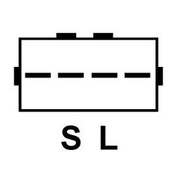 Regulador para alternador Bosch 0120335008 / 0123115008 / 0123115010