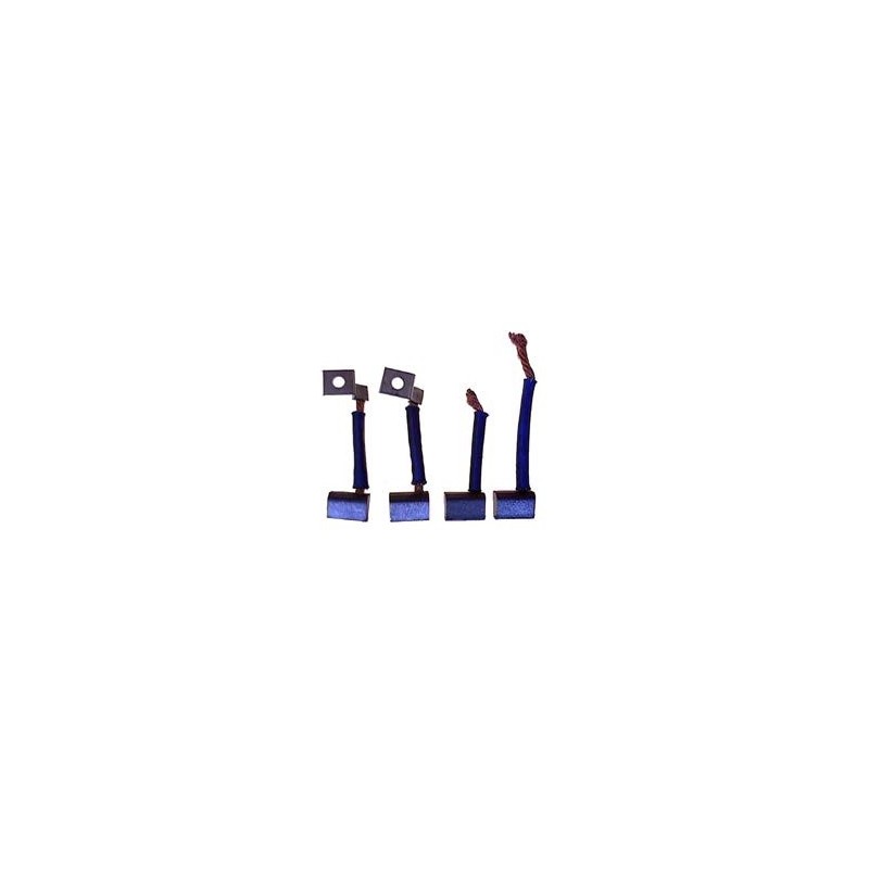 Set di spazzole per motorino di avviamento valéo D9E100 / D9E131 / D9E138