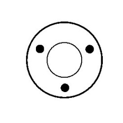 Magnetschalter for Magnetschalter für anlasser BOSCH 0001208209 / 0001208226 / 9000081006