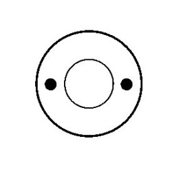 Solenoide para motor de arranque Hitachi S114-315 / S114-316 / S114-317 / S114-317A