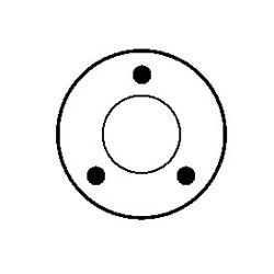 Solenoide para motor de arranque Bosch 0001369020