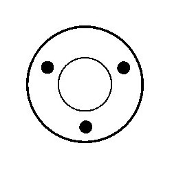 Solenoid for starter BOSCH 0001107034 / 0001107045 / 0001107056