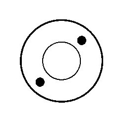 Solenoid for starter HITACHI S114-293 / S114-303 / S114-303A / S114-338A