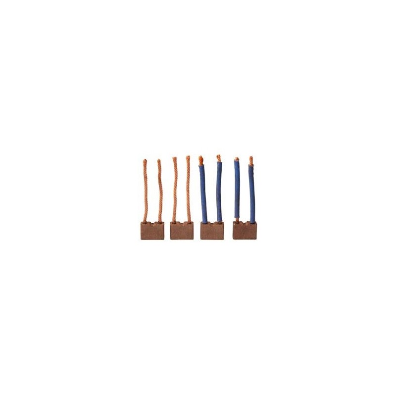 Brush set   for  starter  PARIS-RHONE D11E119 / D11E120 / D11E158 / D11E169