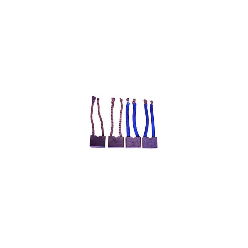 Brush set  For VALEO starter / PARIS-RHONE D11E